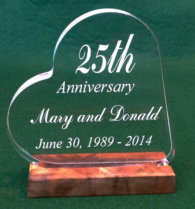 Anniversary Cake Topper Personalized