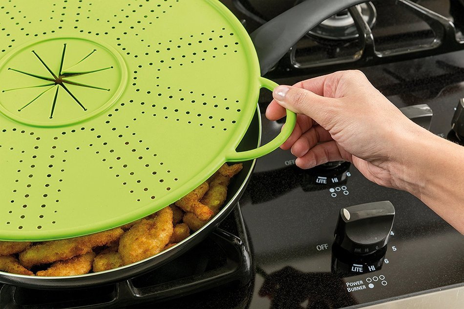 KitchenIQ 50869 Mixer and Splatter Guard 2 in kitchen tool N2