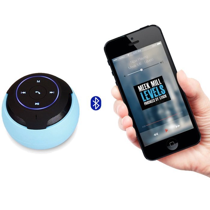 Vkenis Ultra Portable Wireless Bluetooth Speaker With Built-in Mp3 Player Supporting to Play from Micro SD Card... N5