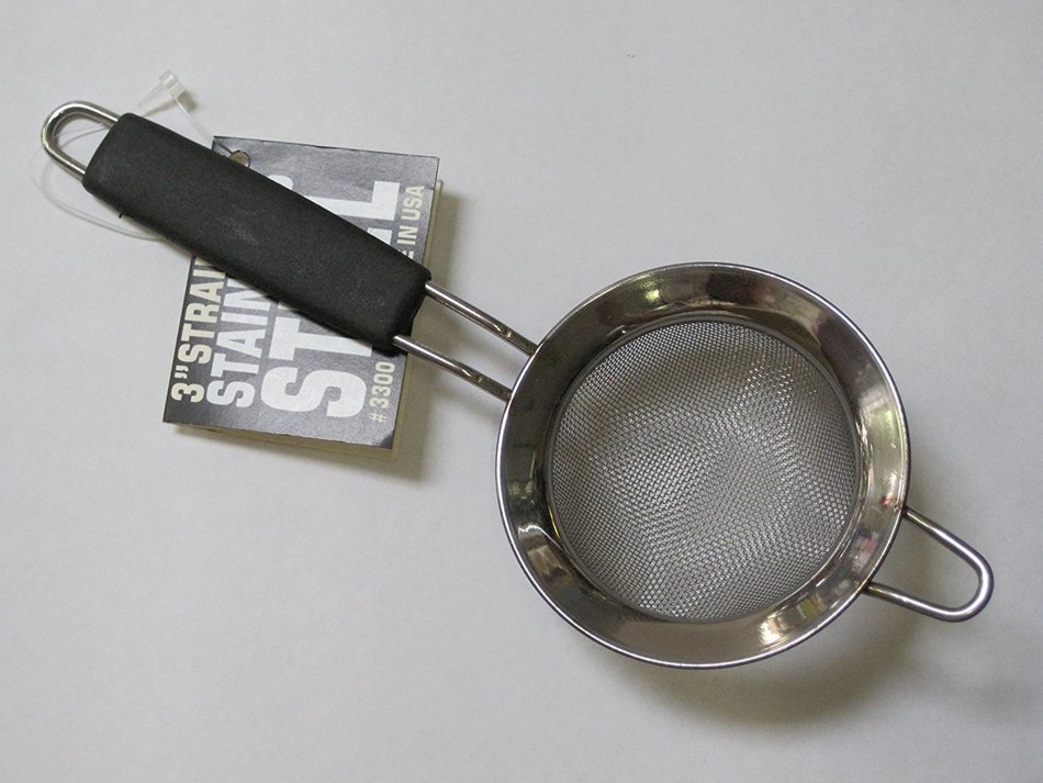 Master Chef 3" Stainless Steel Strainer with Hanlde N2