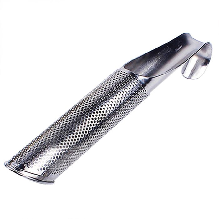 Mesh Filter - TOOGOO(R)Mesh Loose Tea Leaf Infuser Tray Strainer Filter Herb Diffuser Stainless Steel Shape:Pipe N3