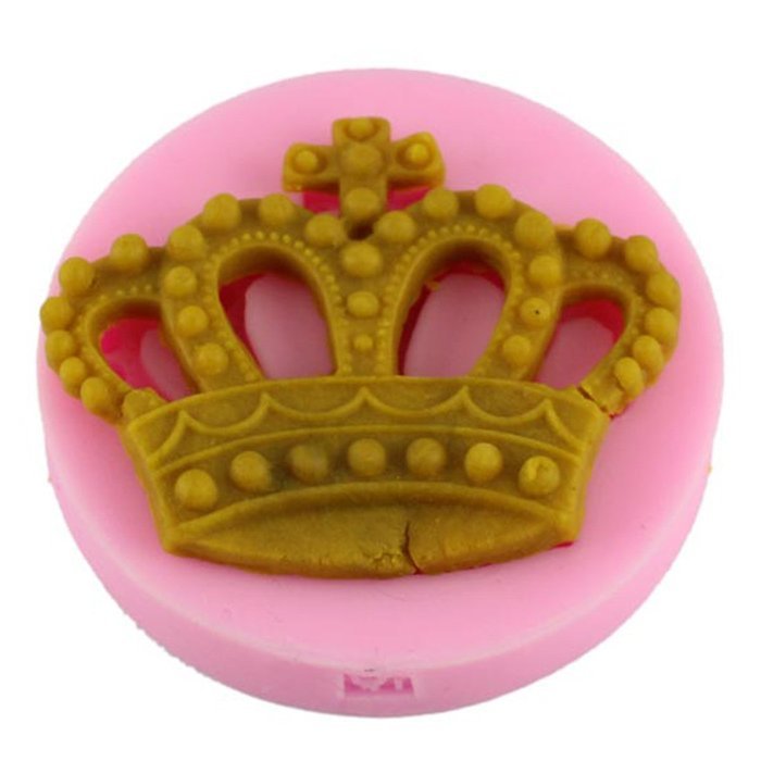 Mujiang Baking Molds Silicone Crown Fondant Mold Queen Candy Chocolate Molds For Sugar Craft Gum Pate Cake Decorating N3