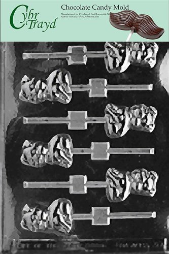Cybrtrayd A030 Pig Lolly Animal Chocolate Candy Mold