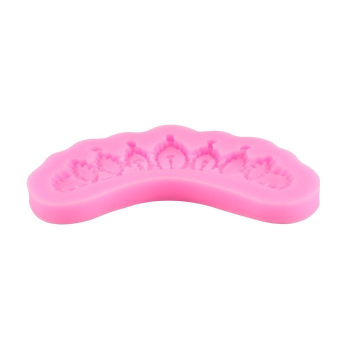 Mujiang Baking Molds Silicone Crown Fondant Mold Queen Candy Chocolate Molds For Sugar Craft Gum Pate Cake Decorating N8
