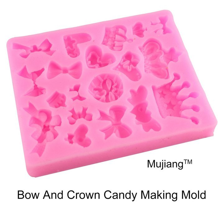 Mujiang Baking Molds Silicone Crown Fondant Mold Queen Candy Chocolate Molds For Sugar Craft Gum Pate Cake Decorating N9