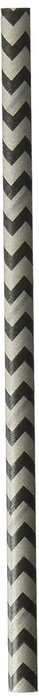 Wilton 1912-0458 Black and Gunmetal Chevron Lollipop Stick, Assorted