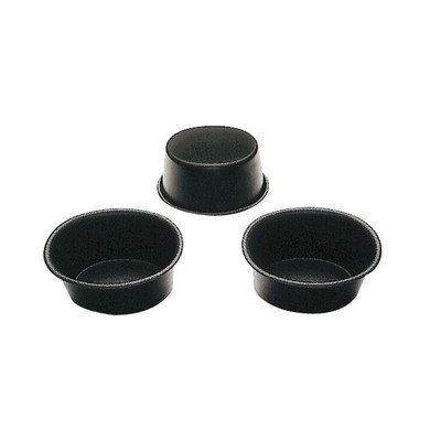 World Cuisine Paderno Oval Aspic Non-Stick Mold, 3 inch Length -- 6 per case
