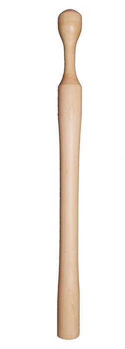 Maple Wooden Cabbage Tamper for sauerkraut and more (Large 25" tall)