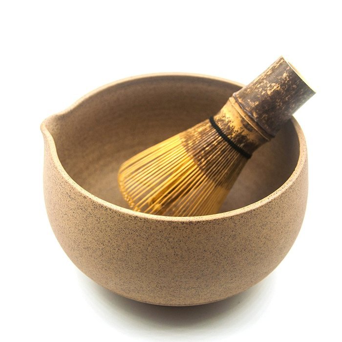 Brightea Quality Matcha Whisk Chasen Purple Bamboo Whisk Long Handle and Narrow for Everyday Use N22