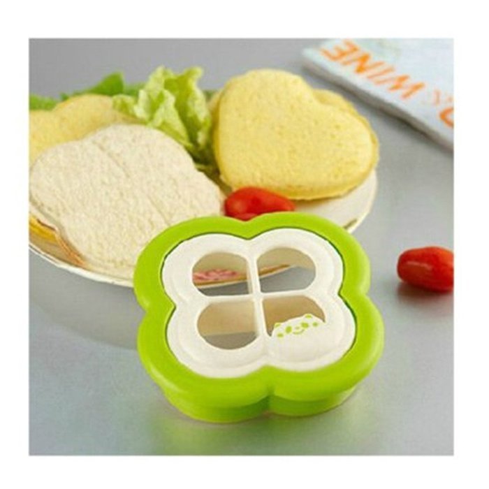 HAKSEN Sandwich Mold, Green Clover N2