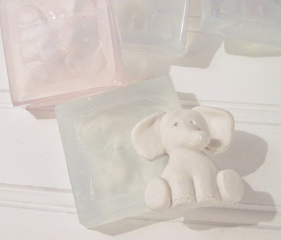 Silicone Mold Clear Elephant Mold,Handmade Supply N5