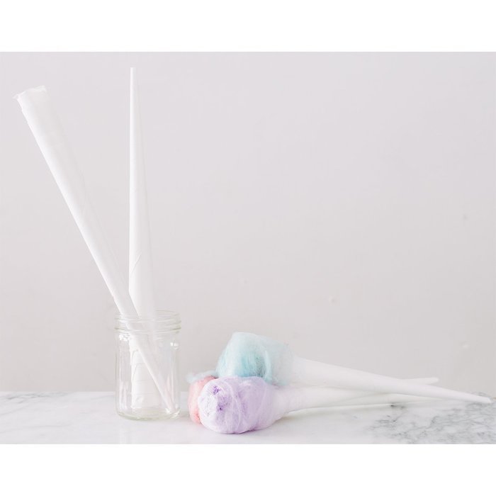 Cotton Candy Express 6005 Cones (100 Pack), White N2