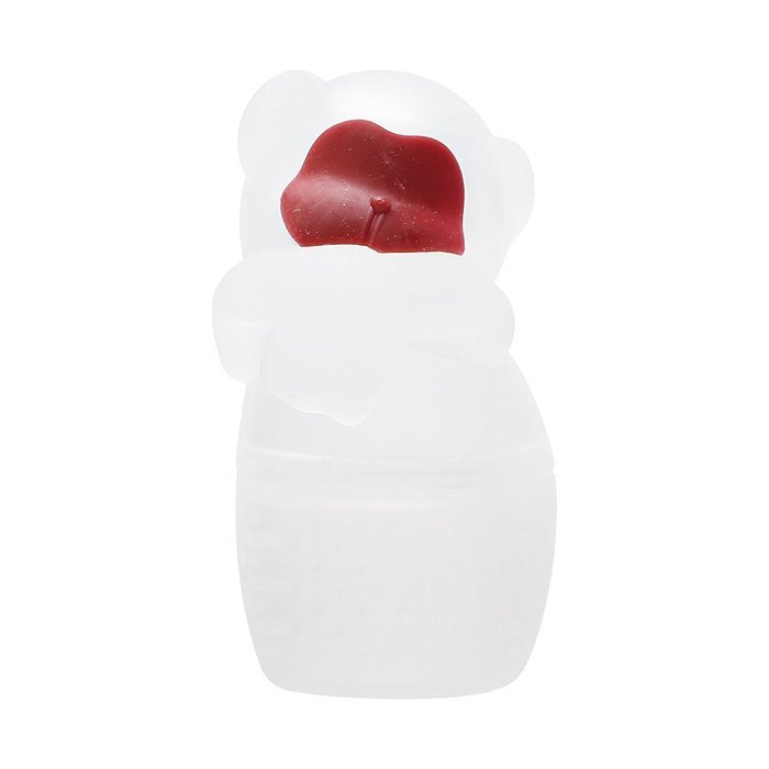 Teamong Tea Infuser Strainer Ball Food Grade Silicone Green Loose Leaf Korean (Red) N6