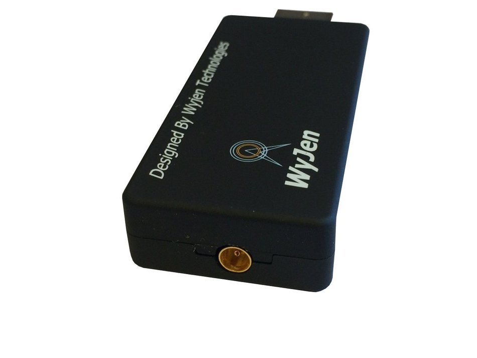 WyJen RTL-SDR Ultra Accurate Tuner (24-1700MHZ) with 0.5PPM TCXO RTL2832U/R820T & MCX Antenna receives ADS-B &... N2