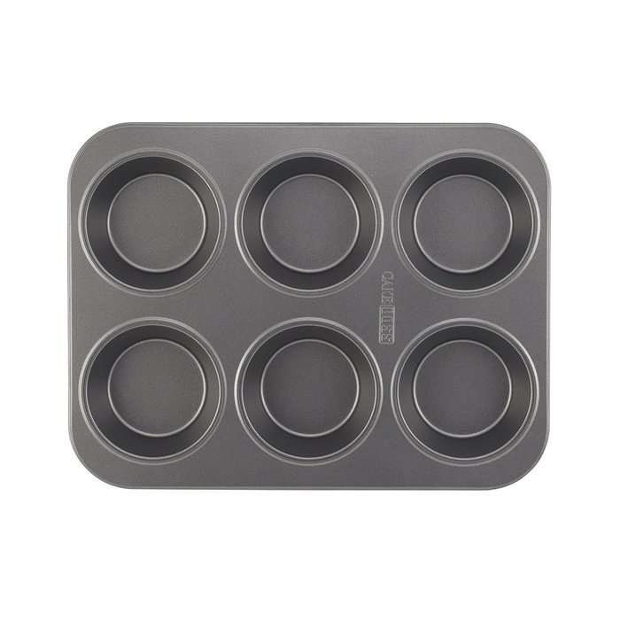 Cake Boss Novelty Nonstick Bakeware Mini Pie Pan, Gray N2