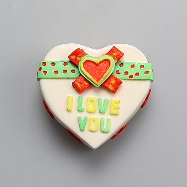 Y&XL&H LOVE Heart Chocolate Silicone Molds,Cake Molds,Soap Molds,Decoration Tools Bakeware N4