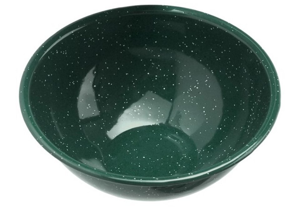 GSI Enamelware Forest Green Mixing Bowl