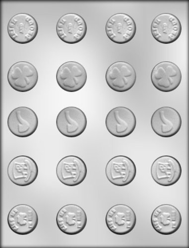 CK Products 1-Inch St. Patrick's Day Assortment Chocolate Mold