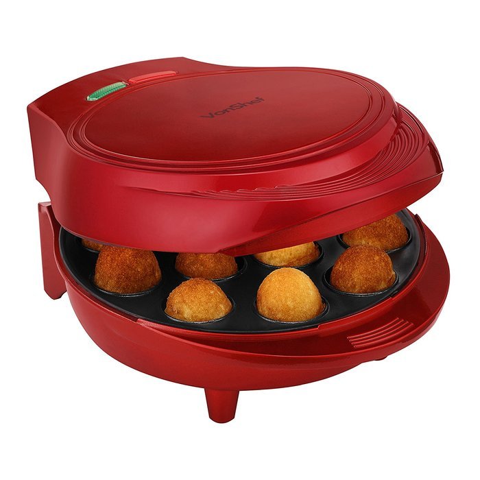 VonShef 12 Cake Pop Maker - Red N3