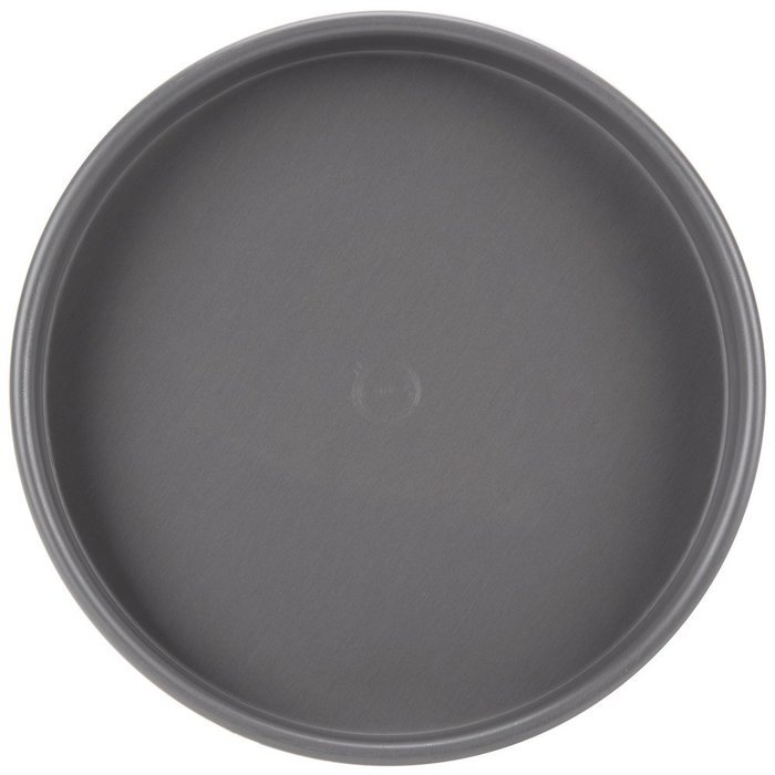 American Metalcraft HC4017 17" x 1" Hard Coat Anodized Aluminum Straight Sided Pizza Pan