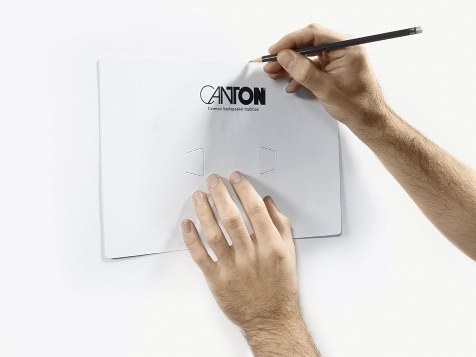 Canton 02922 InWall 880 Speaker (White) N3