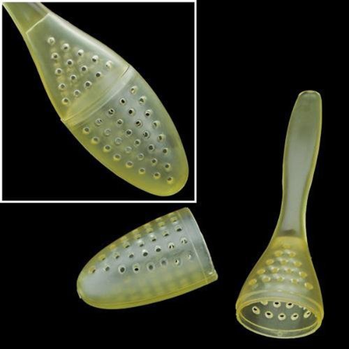 Foxnovo Cute Tadpole Shaped Plastic Teaspoon Tea Strainer Tea Infuser Filter (Random Color) N3