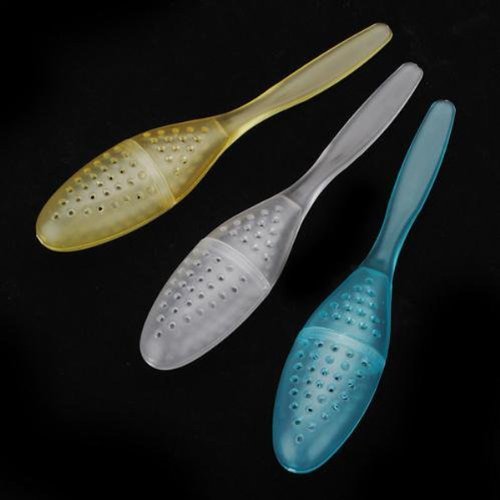 Foxnovo Cute Tadpole Shaped Plastic Teaspoon Tea Strainer Tea Infuser Filter (Random Color) N4