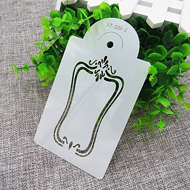 Sher Photo Frames Cake Stencil Set,Cake Top Stencil Decoration,Cake Side Decorating Stencils, N2