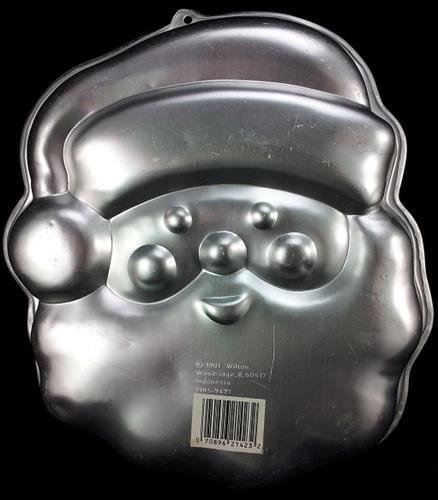 Wilton Jolly Santa face Cake Pan 2105-9421 1991 Retired