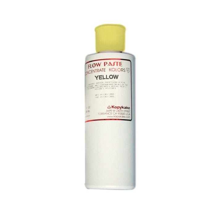 Kopykake FPYEL Kroma Flow 9 Oz Yellow Paste