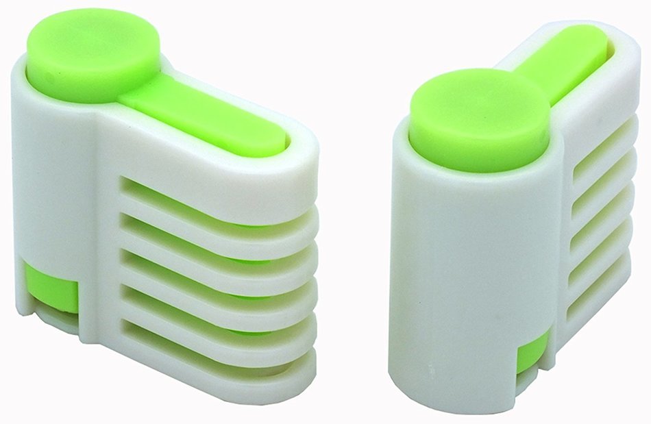 2PCS DIY Cake Slicer , Stratification Auxiliary , Bread Slice , Toast Cut, 5 Layers Leveler Slicer , Kitchen Fixator... N12