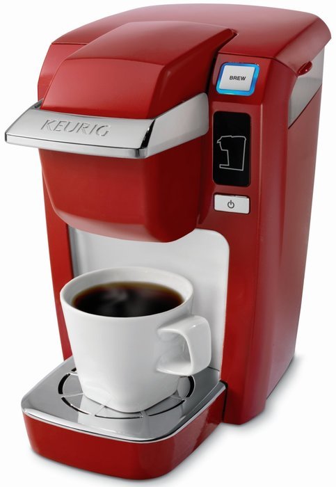 Keurig K10 Mini Plus Brewing System, Red