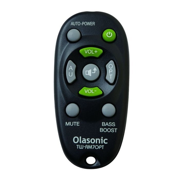 Olasonic TV speakers (45Hz-20,000Hz, 10w + 10w, with headphone jack) TW-D77OPT N5