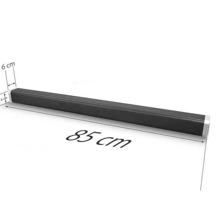 Bluetooth Soundbar, Joly Joy 30W Wireless Bluetooth Stereo Speaker 2.0-Channel Sound Bar with Remote Controller N7