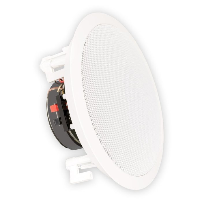 Blue Octave Home BDC82 Round In-Ceiling Speakers (White) N5