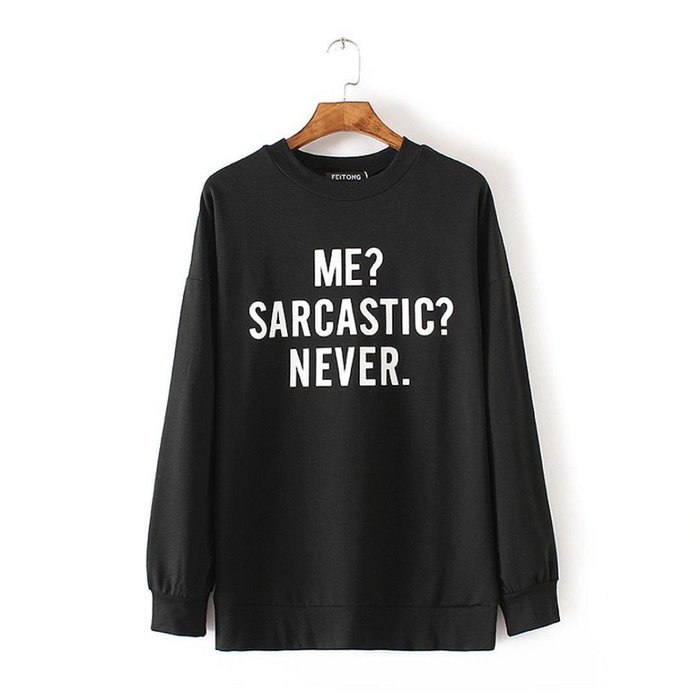 Pullover Tops,Morecome Women Ladies Letter Print Long Sleeve Sweatshirt Loose Blouse N25
