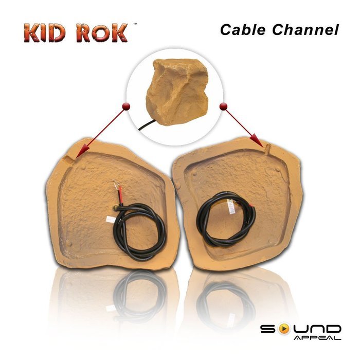 KiD RoK Outdoor Rock Speaker Canyon Sandstone by Sound Appeal N5