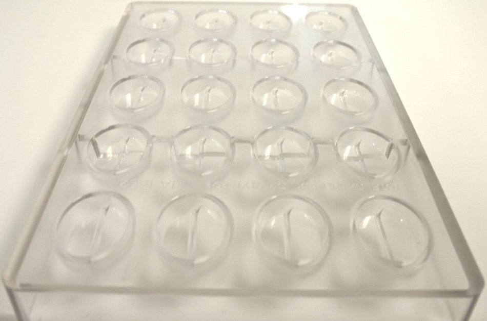 Martellato Polycarbonate Chocolate Mold, Cherry Cordial N33