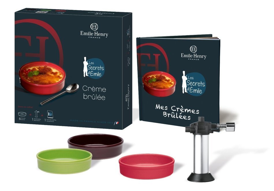 Emile Henry Urban Cr&egrave;me Br&ucirc;l&eacute;e Gift Set - Urban N2