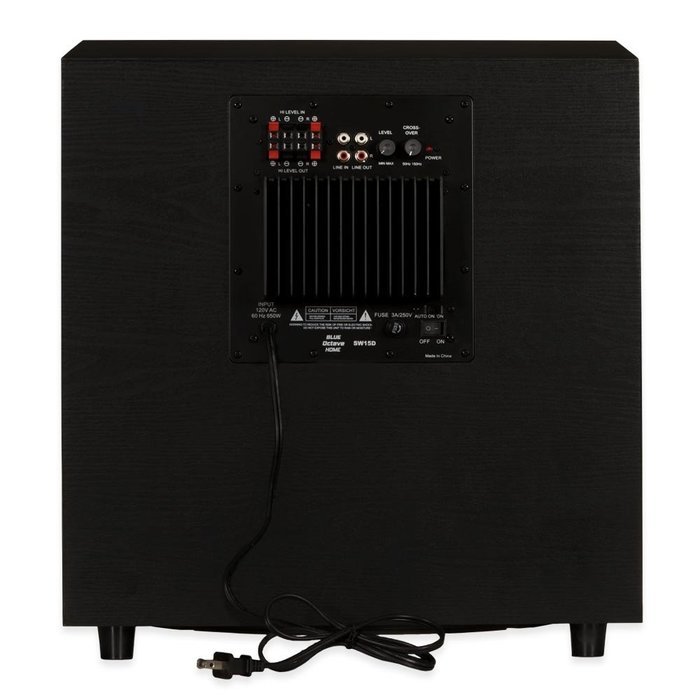 Blue Octave Home SW15D Subwoofer (Black) N4
