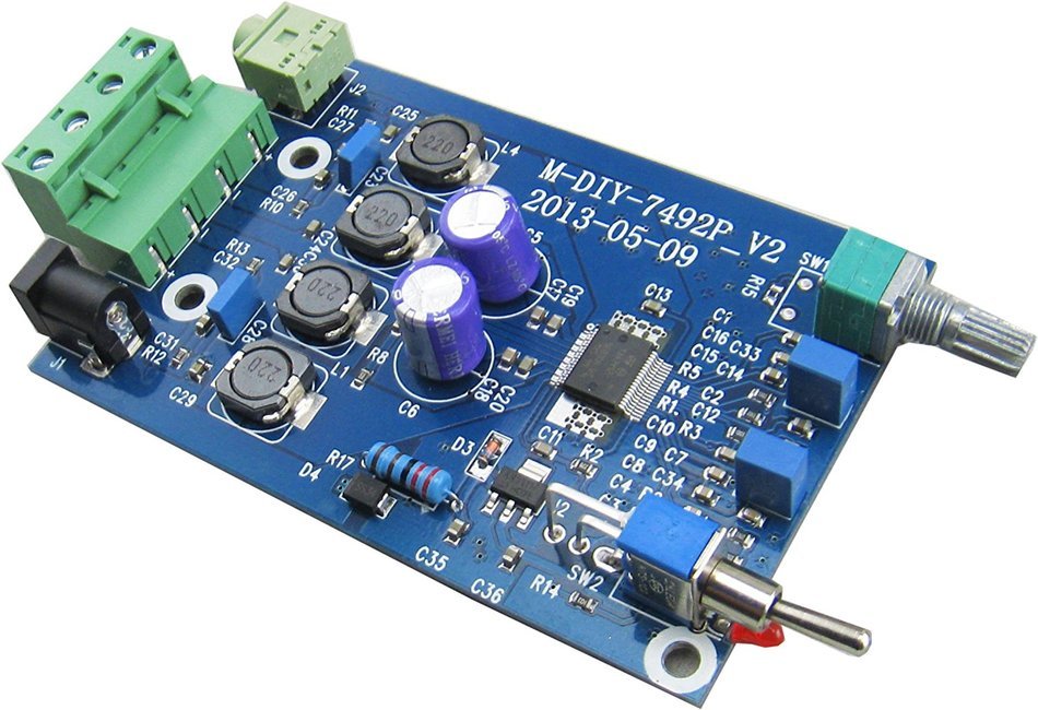 Yeeco TDA7492P High-power Audio Digital Amplifier for 2CH Dual Channel 25W + 25W Ultra TPA3123 TA2021 TA2020 Stereo... N5