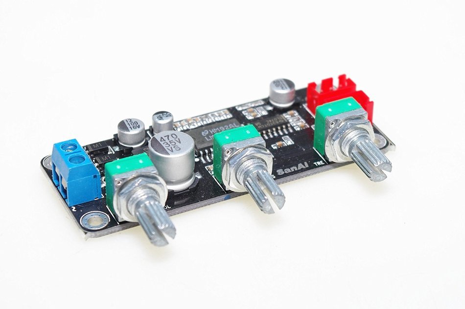 SMAKN&reg; LM1036N HiFi Audio Volume Regulation Board Pre-amplifier Board w/TL074 N4