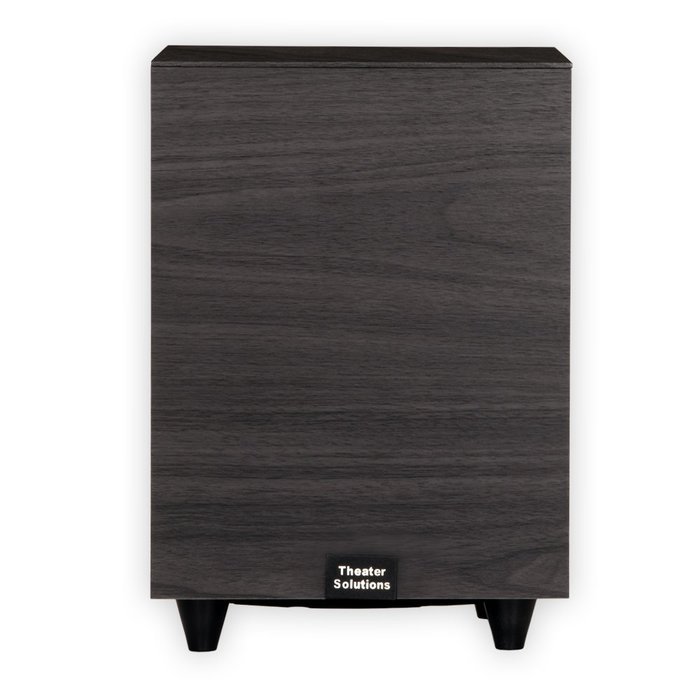 Theater Solutions SUB8D Down Firing Powered Subwoofer (Black) N4