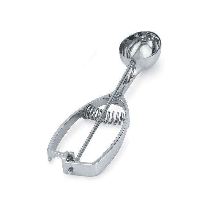 Vollrath 47172 Size 30 9-5/8" Oval S/S Squeeze Disher Scoop