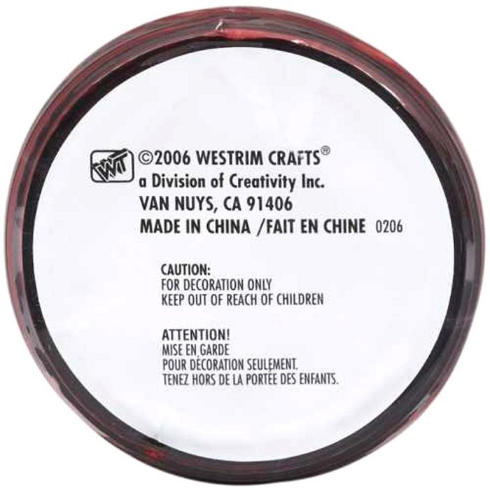 Red Metallic Twist Tie Plastic Coated Wire 4 Spools Total 100 Yards N2