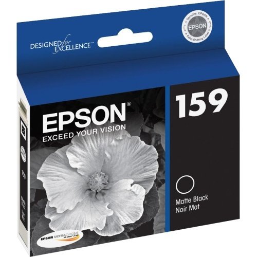 Epson Ultrachrome Hi-Gloss 2 Matte Black Ink Cartridge (R2000) - By "Epson" - Prod. Class: Printers/Printer Cartridge...