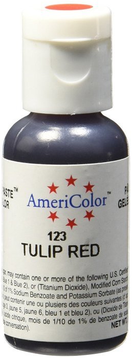 Americolor Soft Gel Paste Food Color, .75-Ounce, Bright White N14
