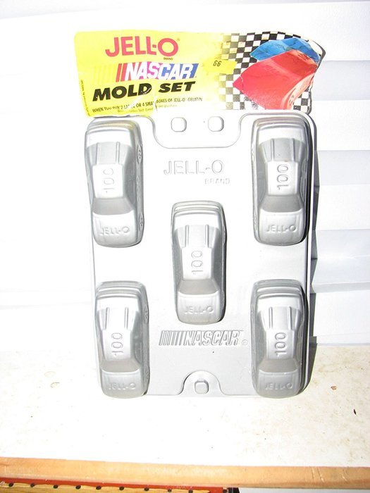 Jello Nascar Race Car Mold Set