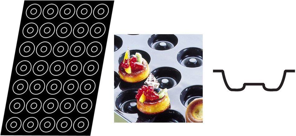 Flexipan 336015 Savarin Nonstick Sheet Mold N2