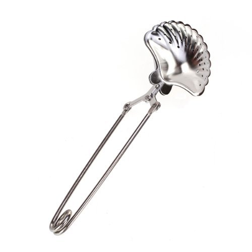 Sea Shell Tea Infuser Strainer w/ Squeeze Handle by Generic N2